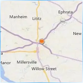 Lancaster Bible College Location Map