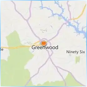 Lander University Location Map Lander University Location Map