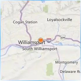 Lycoming College Location Map Lycoming College Location Map