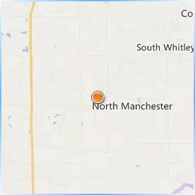 Manchester University Location Map Manchester University Location Map