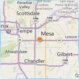 Mesa Community College Location Map Mesa Community College Location Map