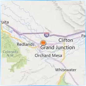 Colorado Mesa University Location Map