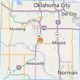 Mid America Christian University Location Map Mid America Christian University Location Map