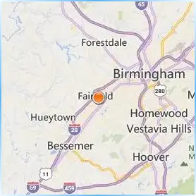 Miles College Location Map Miles College Location Map