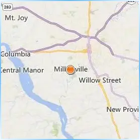 Millersville University of Pennsylvania Location Map Millersville University of Pennsylvania Location Map