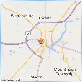 Millikin University Location Map Millikin University Location Map