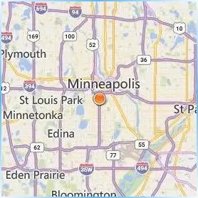 Minneapolis College of Art and Design Location Map