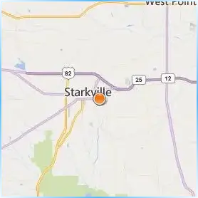 Mississippi State University Location Map Mississippi State University Location Map