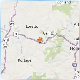 Mount Aloysius College Location Map Mount Aloysius College Location Map