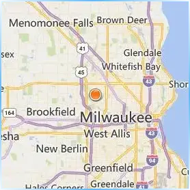 Mount Mary University Location Map