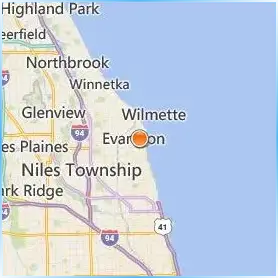 Northwestern University Location Map Northwestern University Location Map