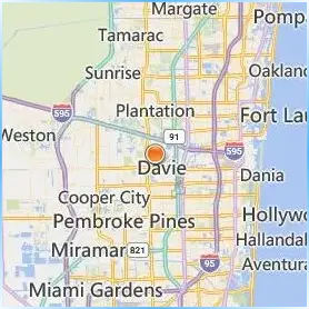 Nova Southeastern University Location Map