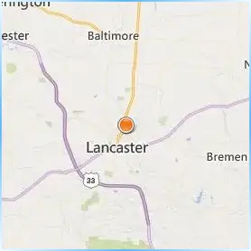 Ohio University Lancaster Location Map Ohio University Lancaster Location Map