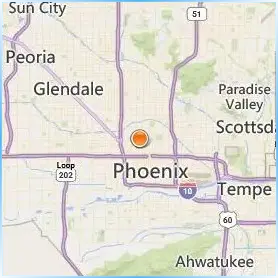 Phoenix College Location Map Phoenix College Location Map