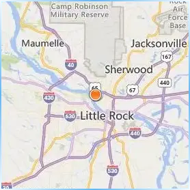 University of Arkansas Pulaski Technical College Location Map University of Arkansas Pulaski Technical College Location Map