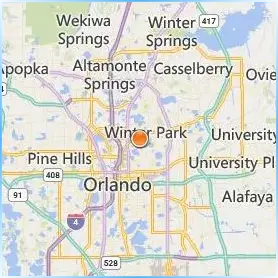 Rollins College Location Map Rollins College Location Map