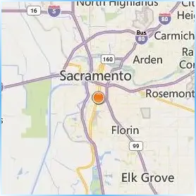 Sacramento City College Location Map