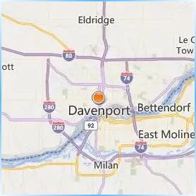 Saint Ambrose University Location Map Saint Ambrose University Location Map