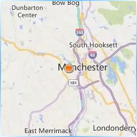 Saint Anselm College Location Map