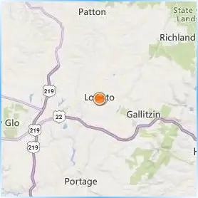 Saint Francis University Location Map
