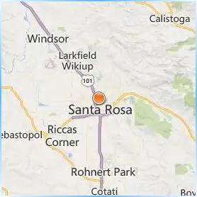 Santa Rosa Junior College Location Map