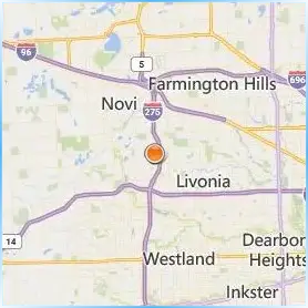Schoolcraft Community College District Location Map