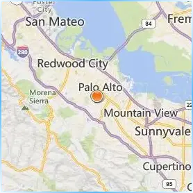 Stanford University Location Map Stanford University Location Map