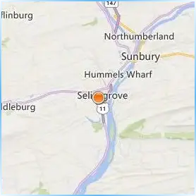 Susquehanna University Location Map Susquehanna University Location Map
