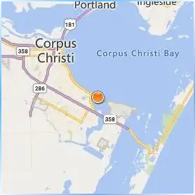 Texas A & M University Corpus Christi Location Map