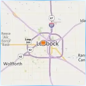 Texas Tech University Location Map Texas Tech University Location Map