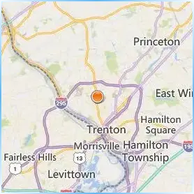 The College of New Jersey Location Map The College of New Jersey Location Map