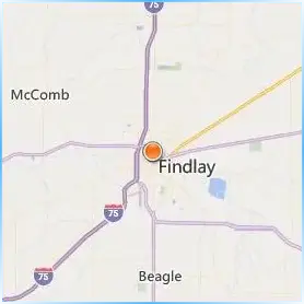 The University of Findlay Location Map The University of Findlay Location Map