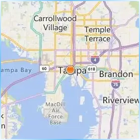 The University of Tampa Location Map The University of Tampa Location Map