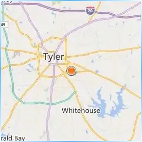 The University of Texas at Tyler Location Map The University of Texas at Tyler Location Map