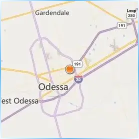 The University of Texas of the Permian Basin Location Map The University of Texas of the Permian Basin Location Map