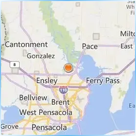 The University of West Florida Location Map The University of West Florida Location Map