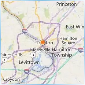 Thomas Edison State University Location Map