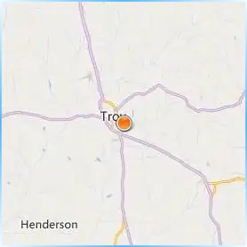 Troy University Location Map Troy University Location Map