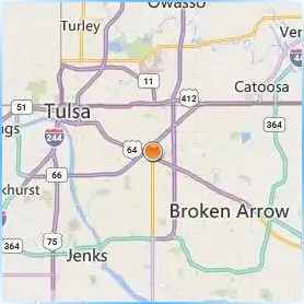 Tulsa Technology Center Location Map Tulsa Technology Center Location Map