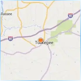 Tuskegee University Location Map Tuskegee University Location Map