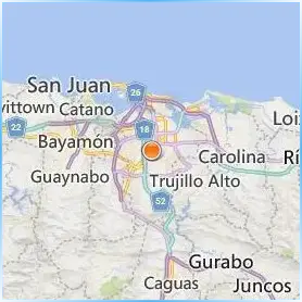Universidad Ana G. Mendez Cupey Location Map