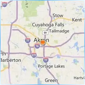 University of Akron Location Map University of Akron Location Map
