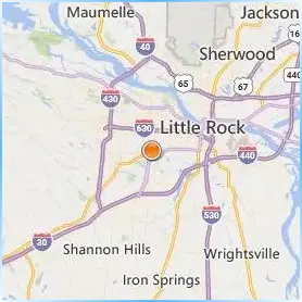 University of Arkansas at Little Rock Location Map University of Arkansas at Little Rock Location Map