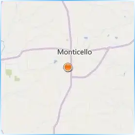 University of Arkansas at Monticello Location Map University of Arkansas at Monticello Location Map