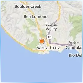 University of California Santa Cruz Location Map University of California Santa Cruz Location Map