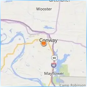 University of Central Arkansas Location Map University of Central Arkansas Location Map