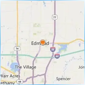 University of Central Oklahoma Location Map