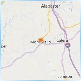 University of Montevallo Location Map University of Montevallo Location Map