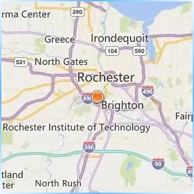 University of Rochester Location Map University of Rochester Location Map