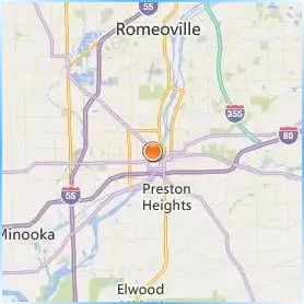 University of St Francis Location Map University of St Francis Location Map
